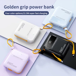 Powerbank 20000 mah แท้ fast charge พาว์เวอร์แบงค์ 100% LCD With Flash Light USB แบตสํารอง ชาร์จเร็ว พาเวอร์แบงค์ ของแทั