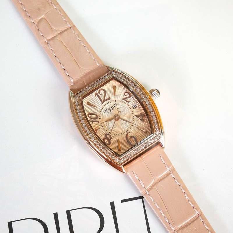นาฬิกา JULIUS  แบรนด์แท้!! สายหนัง รุ่น JA-1515