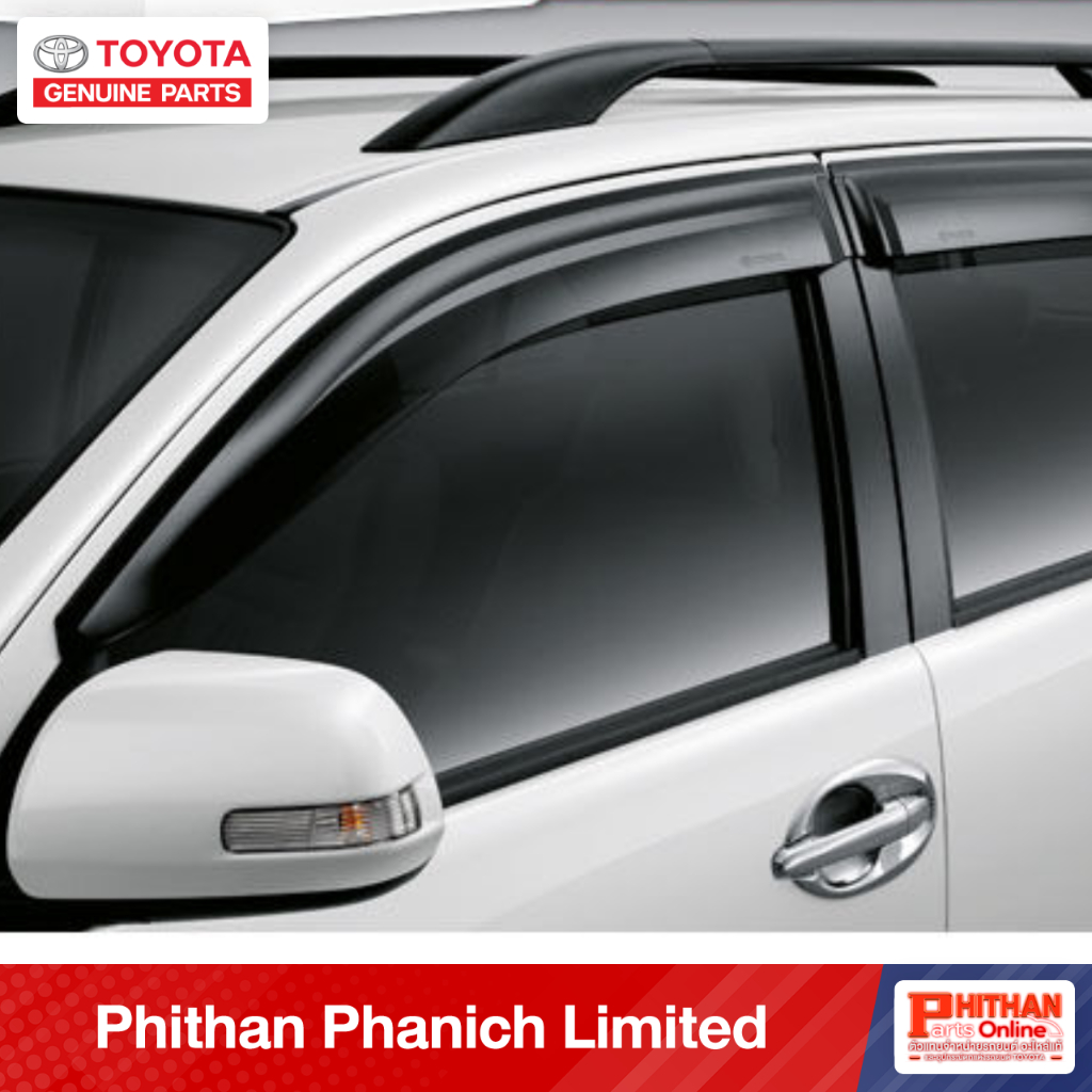 แผงบังแดดข้าง โตโยต้า SIDE VISOR TOYOTA PZ033-0K009 AC-EX FORTUNER