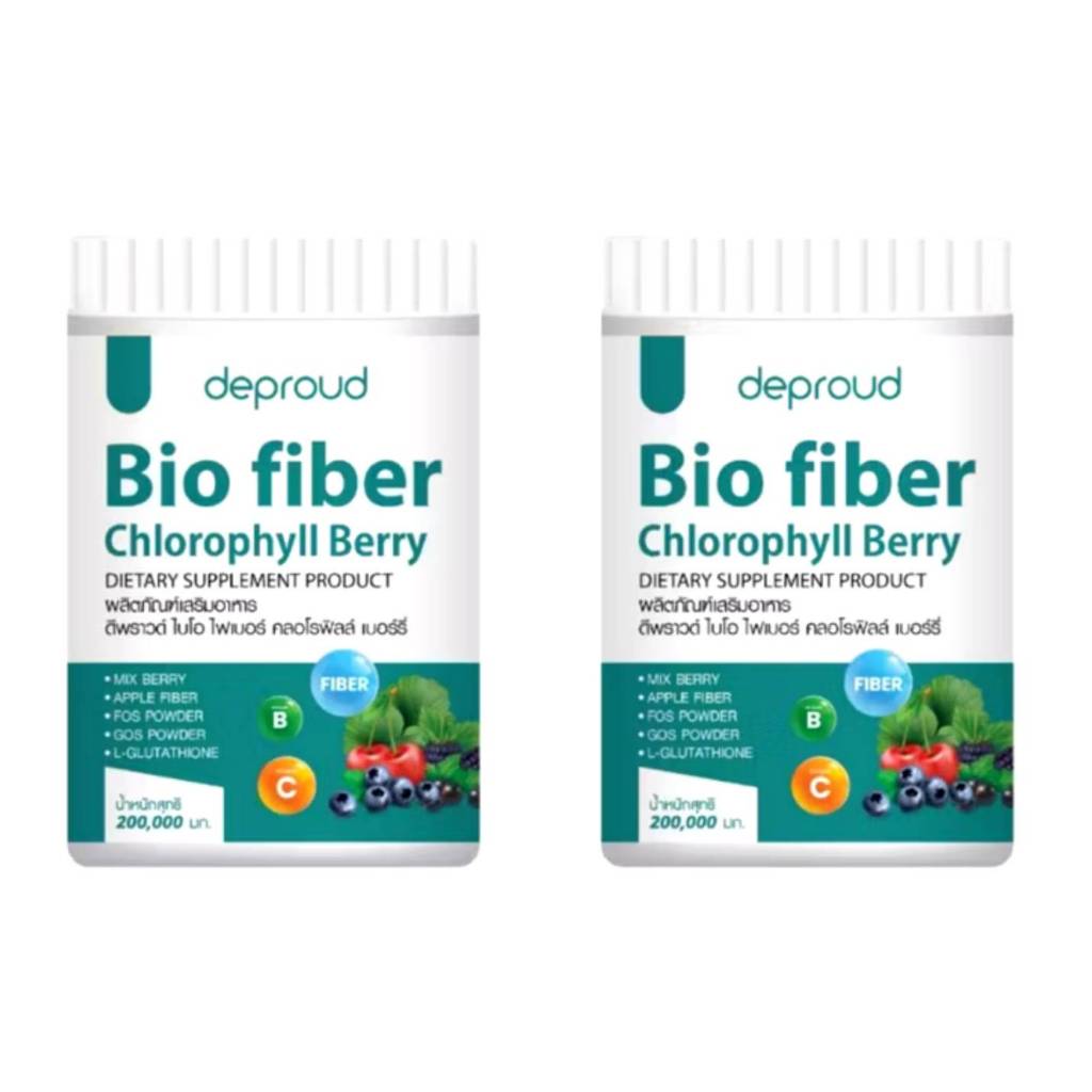 Bio Fiber ไบโอไฟเบอร์ Deproud Bio Fiber สัปปะรดผสมกลูต้า [พร้อมส่ง]