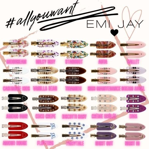 (แบบใหม่ Update Nov.2024) ของแท้ 100% พร้อมส่ง Emi Jay - Popstar Clips (1คู่)