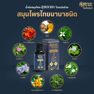 [ของแท้] Sukaya สุขกายะ บาล์มนวด สมุนไพร ตำรับวัดโพธิ์ ขนาด 30 กรัม จำนวน 1 กระปุก แก้ปวด คลายเส้น