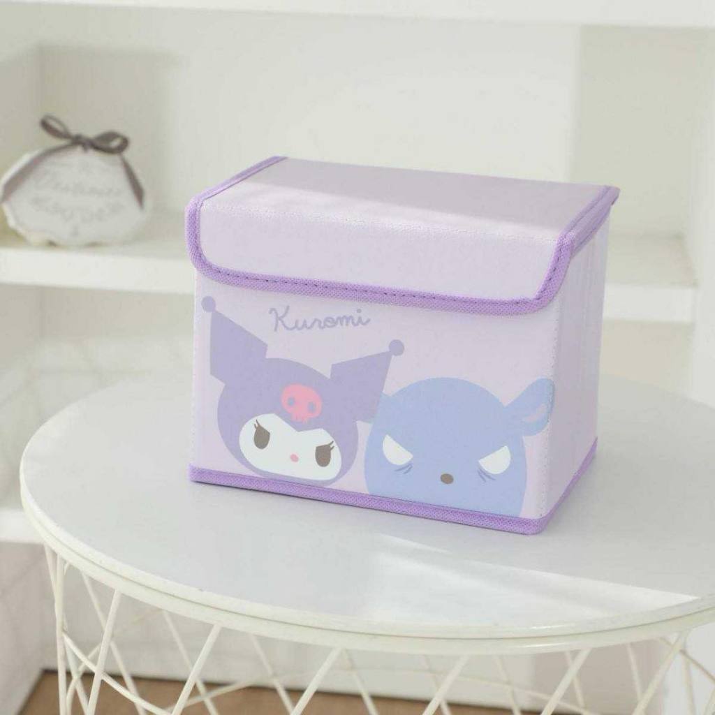 🌼 กล่องเก็บของ สำหรับใส่ของแบบพับเก็บได้ รุ่นนี้เป็นไซส์เล็ก ขนาด 20*14*15 cm