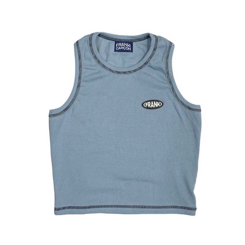 ส่งต่อ Baby tank top Frank garcon  สีฟ้า