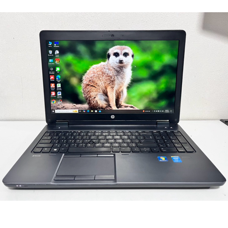 โน้ตบุ๊ค Notebook มือสอง Workstation Laptop HP ZBOOK 15 Core i7 Gen4 Ram 8G SSD256G จอ 15.6" การ์ดจอ