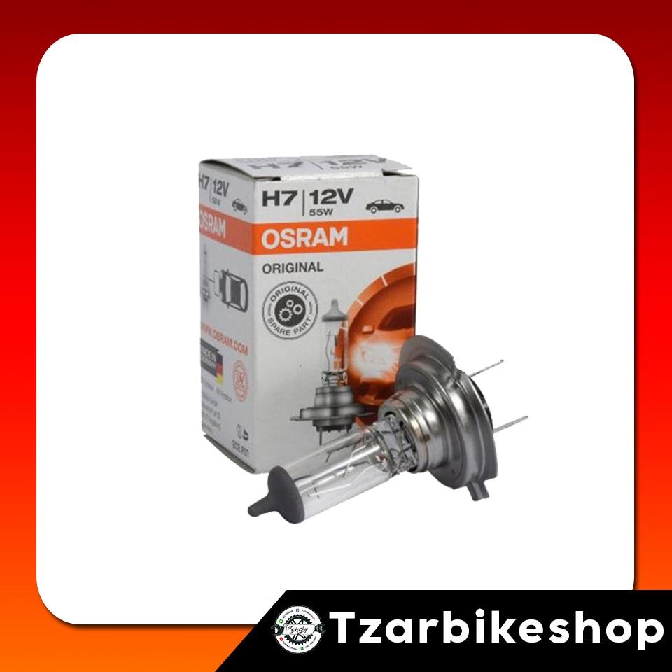 หลอดไฟ OSRAM H7 สองขา