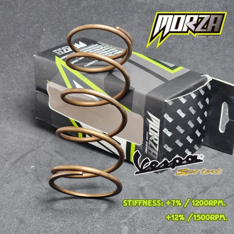 สปริงกดครัช Morza Vespa sprint 150 Stiffness (+7%/1200rpm.ลูกเดิม) (+12%/1500rpm สำหรับรถลูกโต)