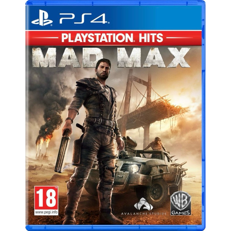 [เกมส์Ps4][เกมส์ต่อสู้,แข่งรถ]Madmax Ps4(มือ2)