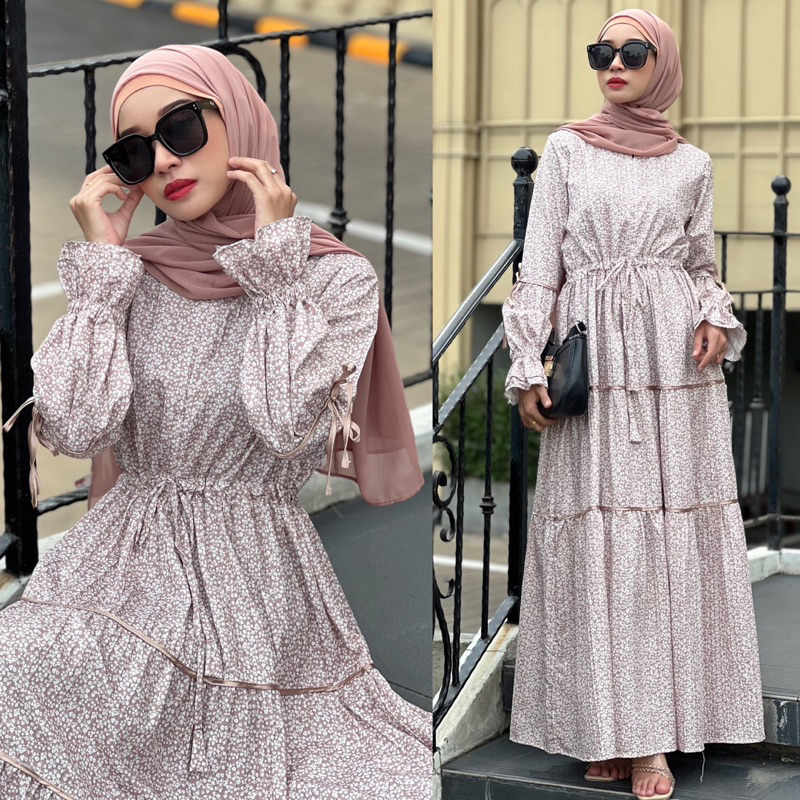 เสื้อเดรสยาวรุ่นนางฟ้า