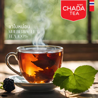 ชาใบหม่อน ตรา ฌาดา 30 ซองชา herbal tea mulbery leaf chada brand natural pure 100%
