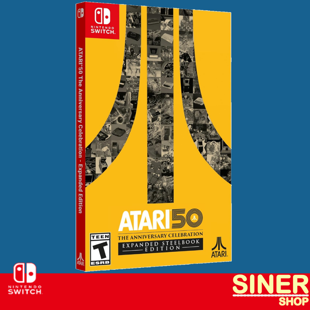 🎮 [NSW] : Atari 50: The Anniversary Celebration – Expanded Steelbook Edition (US) (America)