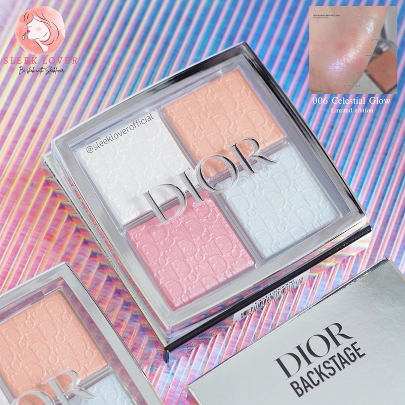 [เหลือ 1,881.- "เก็บโค้ดทักแชท"] พร้อมส่ง&แท้ Dior Backstage Glow Face Palette 006 Celestial Glow (limited edition)