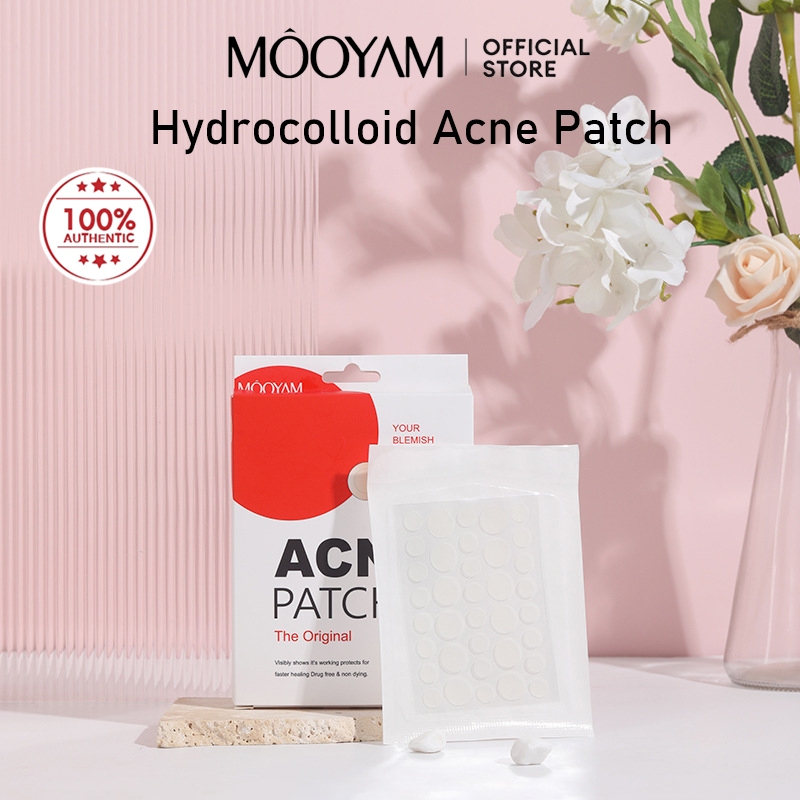 MOOYAM สิวแพทช์ แผ่นแปะสิว ใช้สำหรับรักษาสิว กันน้ำ Acne Patch Salicylic Acid 36 Patches