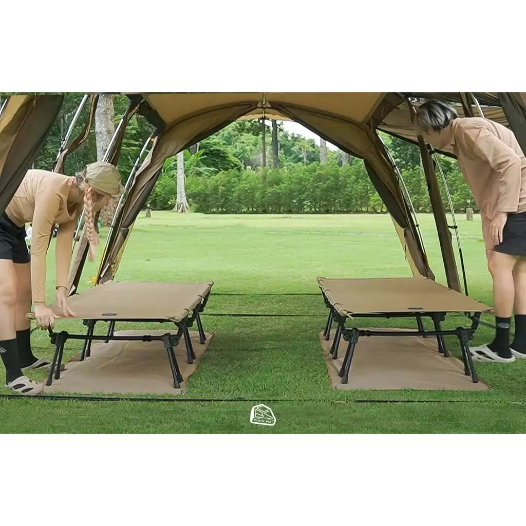 CBS COT GROUND กราวชีทเต็นท์ COT เตียงสนาม พร้อมถุงจัดเก็บ thumbnail 3