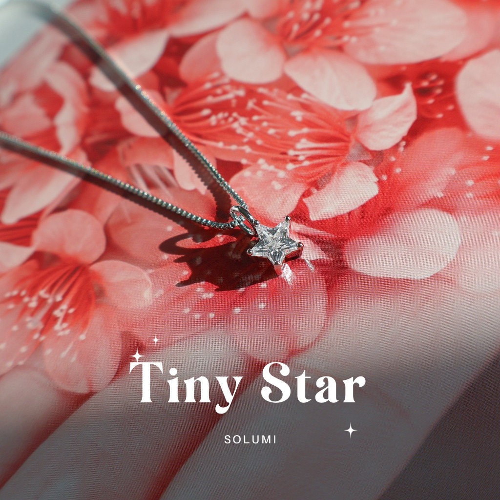 สร้อยคอ จี้รูปดาว เรียบง่ายแต่สวยหรู SOLUMI Tiny Star necklace สร้อยคอ Nickel free