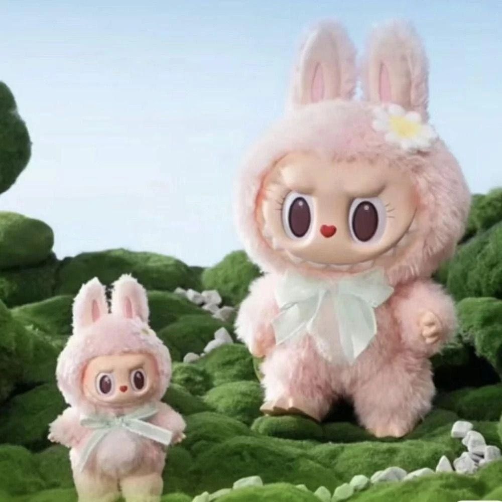 【ของแท้ 】Pop Mart MOKOKO Sweetheart Series CLOSE TO SWEET จี ้ ตุ ๊ กตาไวนิล