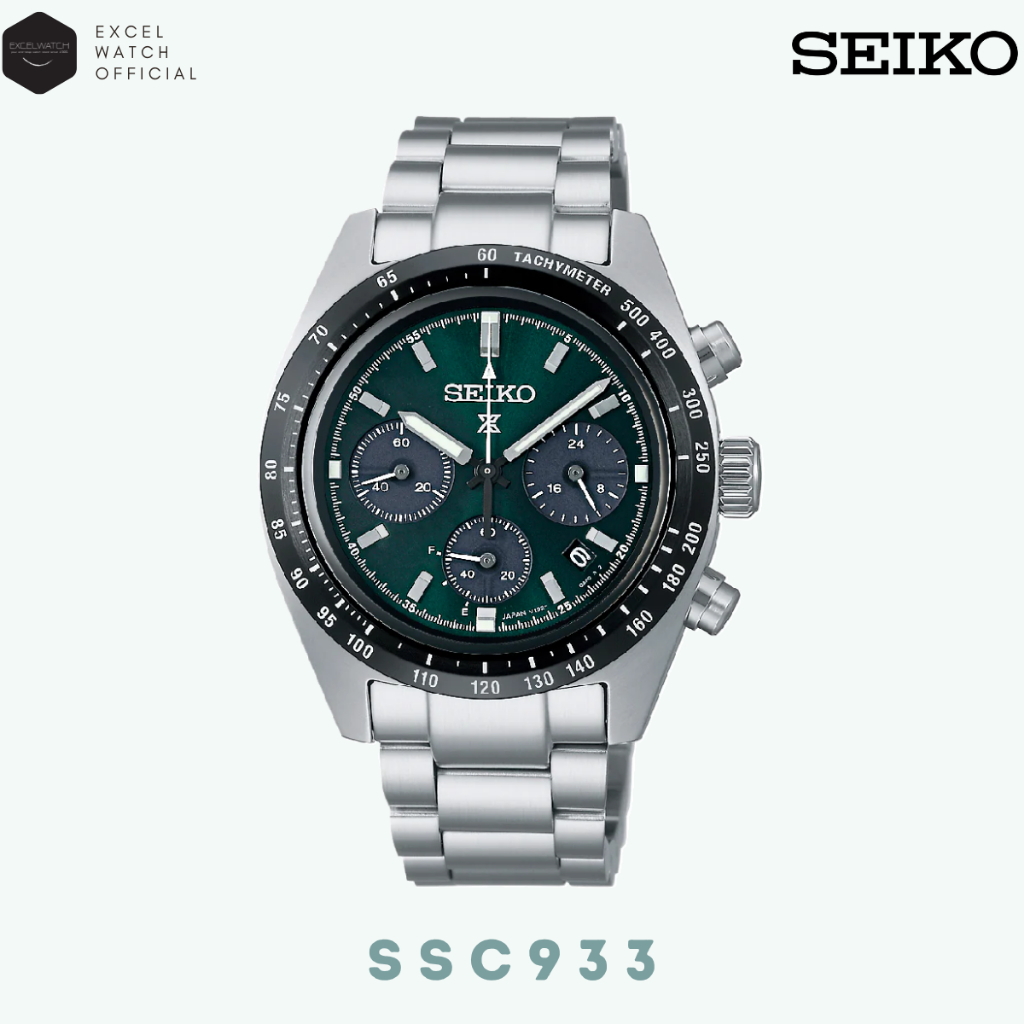 [ Excel Watch ] นาฬิกา SEIKO Prospex รุ่น SSC813 SSC815 SSC911 SSC913 SSC933 SSC935 SOLAR Speedtimer