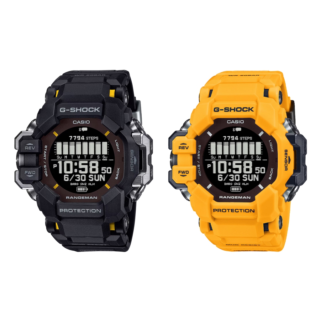 Casio G-Shock นาฬิกาข้อมือผู้ชาย สายเรซิ่น รุ่น GPR-H1000(GPR-H1000-1,GPR-H1000-9)