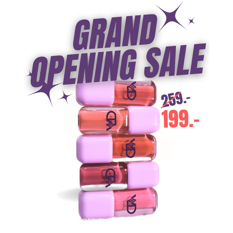 โปรเปิดแบรนด์!! CLYTIA IT'S YOURS LIP GLOSS ลิปก ลอสคลิเทีย ลิปกลอสที่ทำมาเพื่อทุกสีผิว ติดทน สีชัด 4.5g