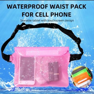 กระเป๋ากันน้ำคาดอก คาดเอว WATERPROOF IPX-7 เกรดดี ทัชสกรีนง่…