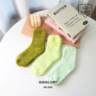 ❄️ พร้อมส่ง ถุงเท้าผ้าขนหนู ถุงเท้ากันหนาว (NO.S05)