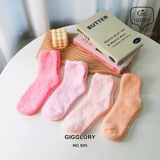❄️ พร้อมส่ง ถุงเท้าผ้าขนหนู ถุงเท้ากันหนาว (NO.S05)