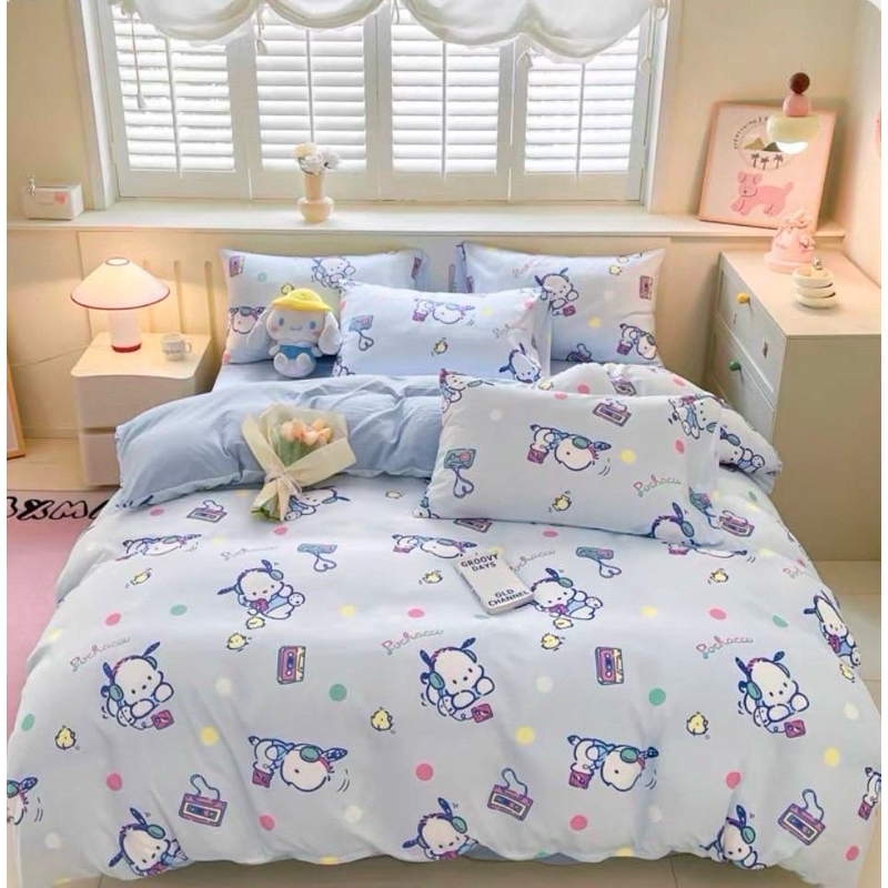 ชุดผ้าปูที่นอน ครบชุด 6 ชิ้น รวมผ้ามนวมด้วย - รูปที่ 4