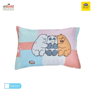 Satin Plus หมอนหนุนใยสังเคราะห์ ขนาด 19" x 29" WE BARE BEARS