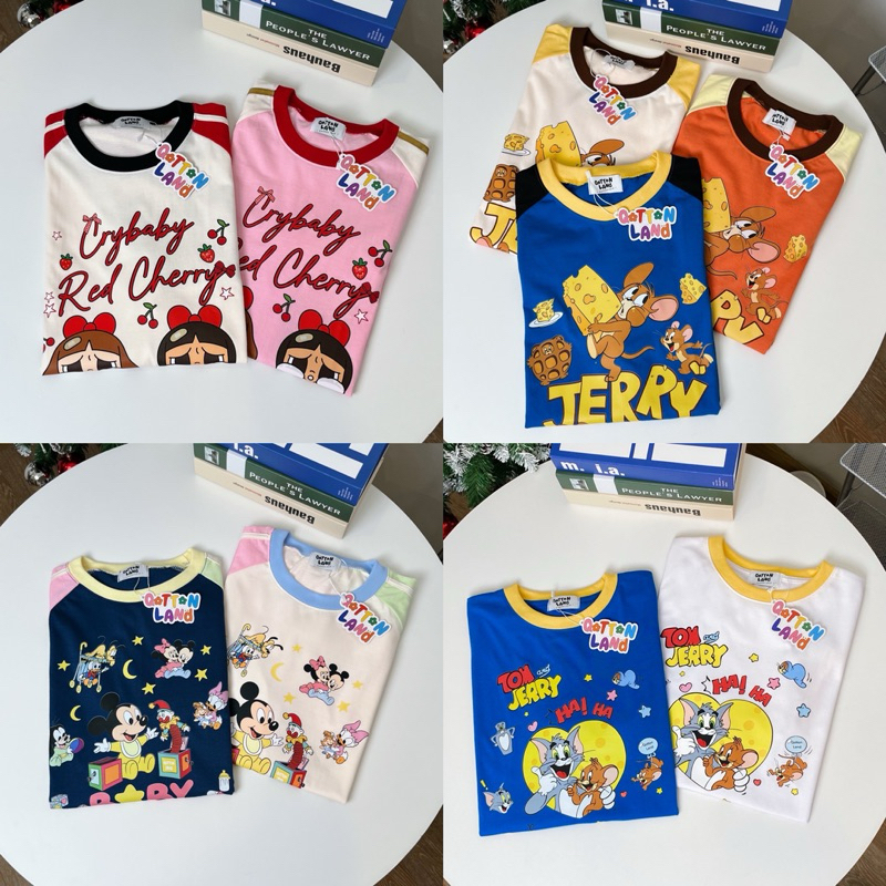 BUDDY | พร้อมส่ง เสื้อยืดโอเวอร์ไซส์ oversize Merry chrismas คริสมาส รวมการ์ตูน2 งานป้ายQT