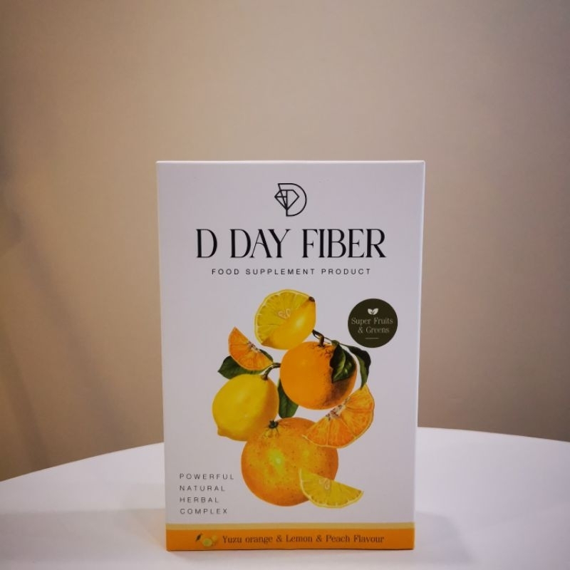 D DAY Fiber Food Supplement Product ดี เดย์ ไฟเบอร์ 180 กรัม