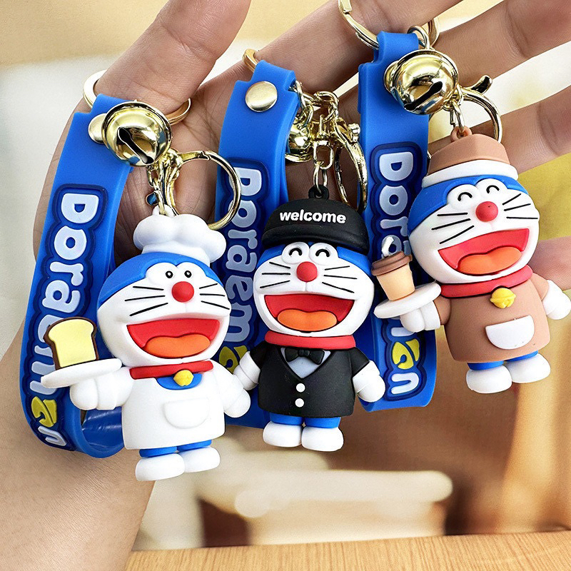 🌈ส่งไวจากไทย🌈พวงกุญแจโดเรม่อน น่ารักๆ ของแท้ พร้อมส่ง