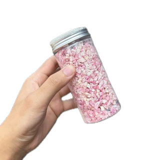 Freeze Dried Fruit Mix ผลไม้รวมฟรีซดราย [กระปุกยาว] ขนมนก ผสมกับอาหาร นกกัดง่าย โดยเฉพาะนกขนาดเล็ก ขนมนกแก้ว ผลไม้9 ชนิด
