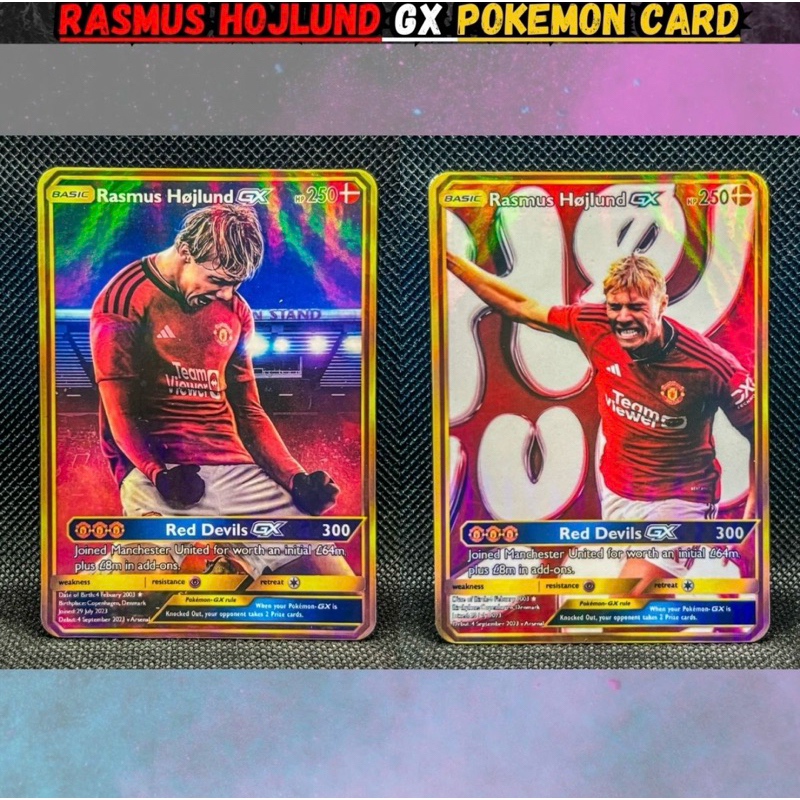 RASMUS HOJLUND GX POKÉMON GARD