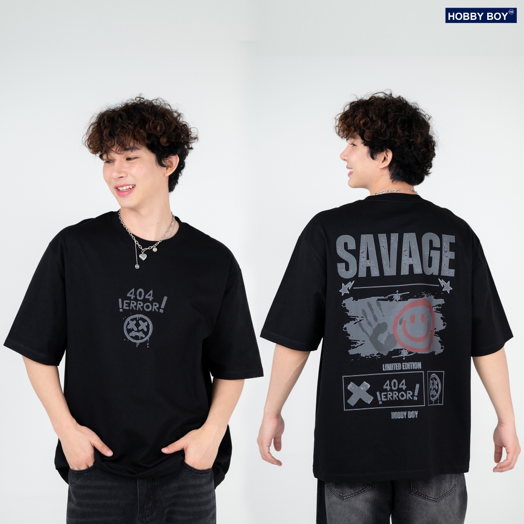 HBB22 - เสื้อยืด HOBBY BOY - SAVAGE
