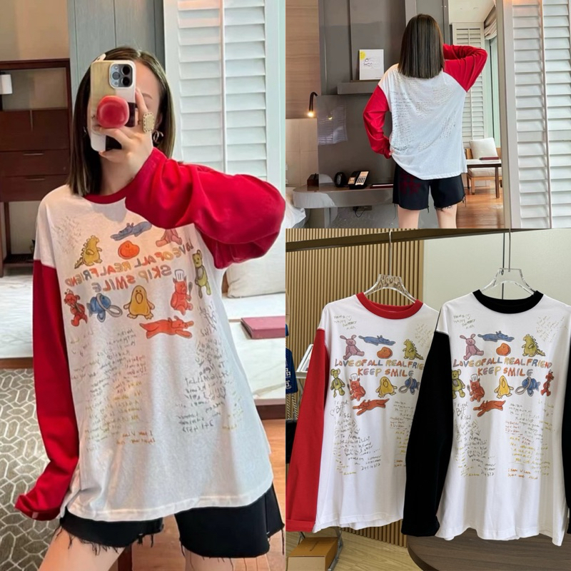 เสื้อคอกลมแขนยาว TAG YT-FACTORY