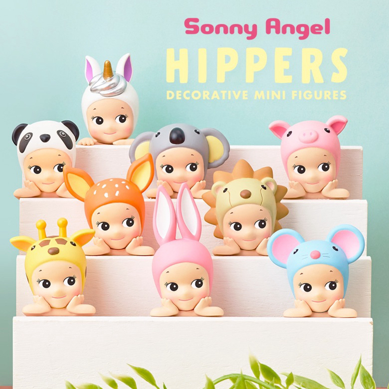 โค้ดลด30% พร้อมส่ง Sonny Angel ของแท้ HIPPERS Animal Series สายห้อยกระเป๋า