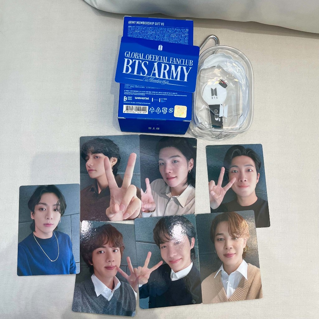 พร้อมส่งจากไทย ขายแยก การ์ด BTS ARMY Membership/Kit ของแท้