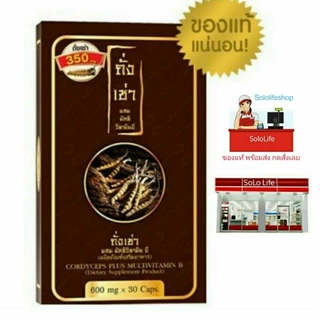 ถั่งเช่า ยิ่งยง ถั่งเช่า มัลติ วิตามินบี Cordyceps Plus Multivitamin B ถังเช่า