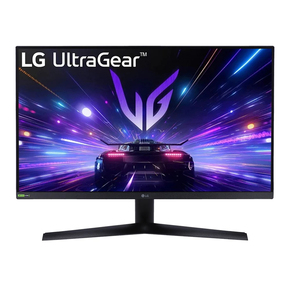 MONITOR (จอมอนิเตอร์) LG ULTRAGEAR 24GS60F-B - 23.8 INCH IPS FHD 180Hz AMD FREESYNC NVIDIA G-SYNC
