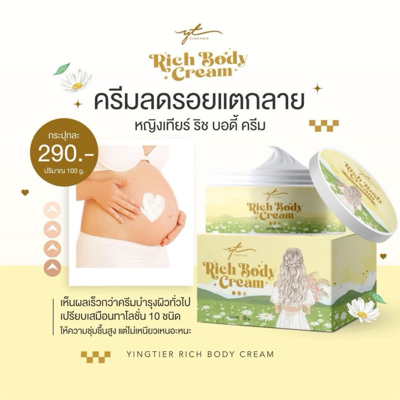 ครีมกันแตก ริชบอดี้ครีม อีผ่อง ร้านปลาย