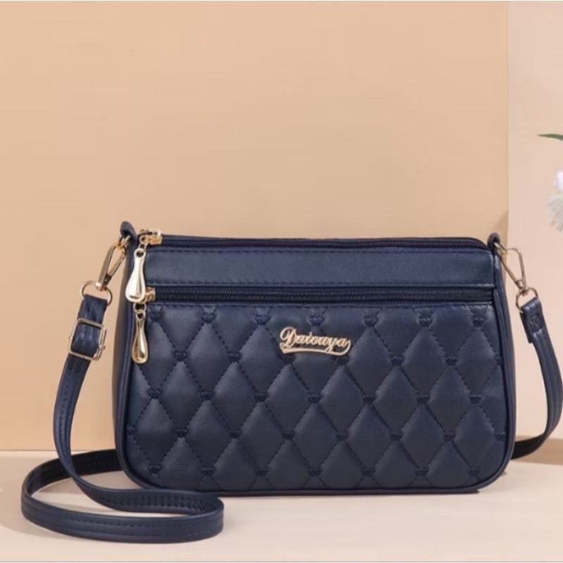 Y08พร้อมจัดส่ง🚚กระเป๋าสะพายไหล่  ปักลายน่ารัก แฟชั่นสําหรับสตรี