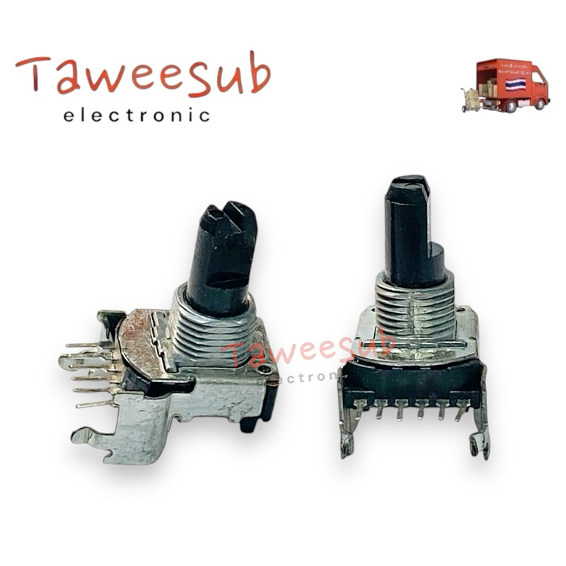 VR วอลลุ่ม 20K 50K -6ขาแกนผ่า 10mm ตัวเหลี่ยม(ราคาต่อ 1ชิ้น) มีสินค้าพร้อมส่งในไทย