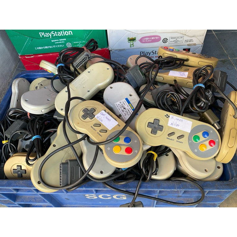 [งานอะไหล่] จอย ซุปเปอร์แฟมีค่อม Super Famicom SFC แท้มือสอง Nintendo