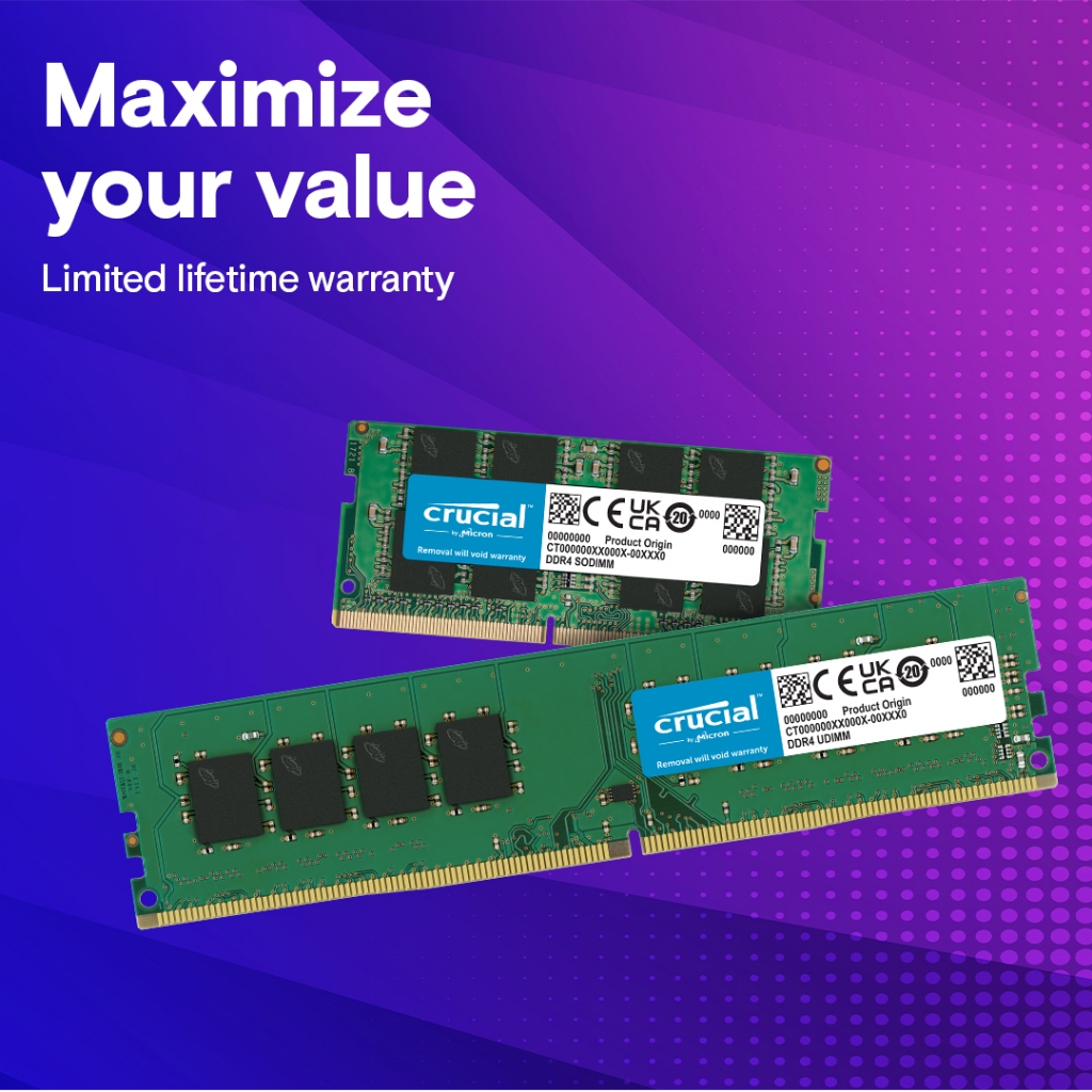 Crucial 16GB DDR4 3200MHz SODIMM