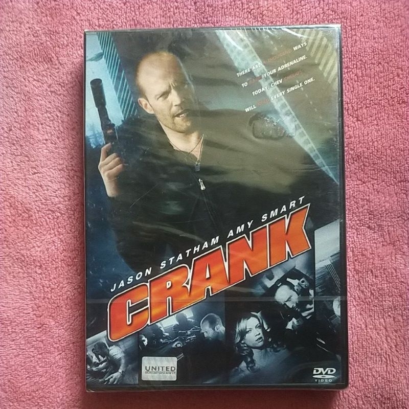 Dvd Crank คนโคม่า วิ่ง/คลั่ง/ฆ่า (แผ่นแท้100%)