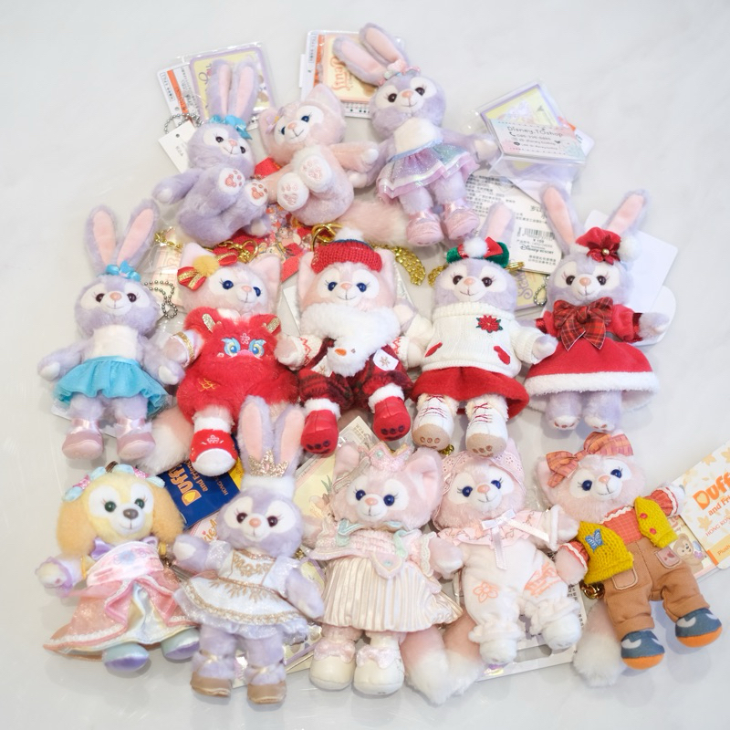 พร้อมส่ง พวงกุญแจ Disney Duffy and Friends Stella lou Linabell ( ใช้โค้ดลด30%ได้ )