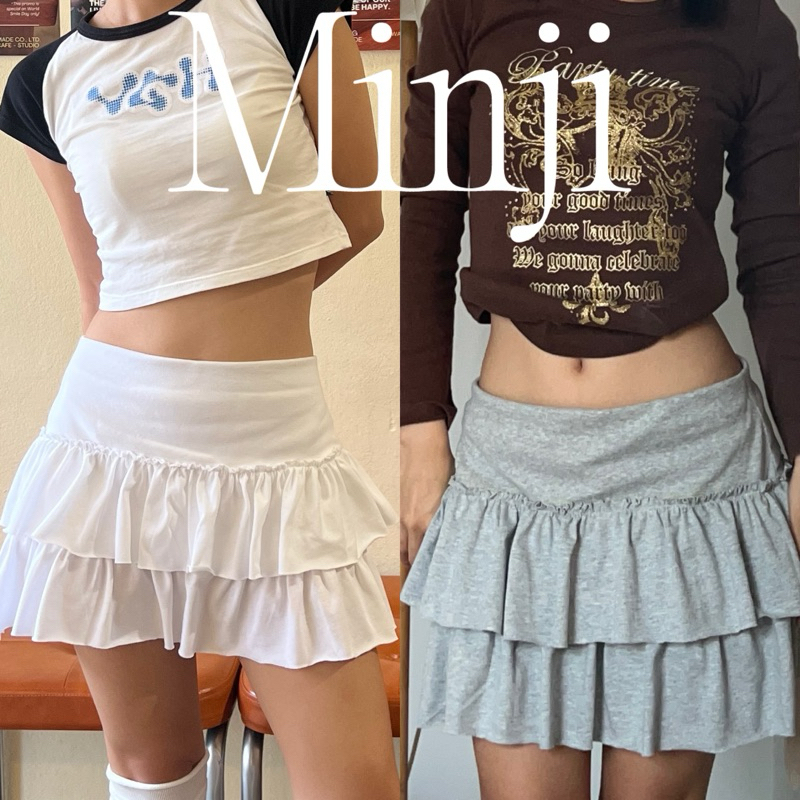Minji Skirt | กระโปรงสั้น 2 ชั้น รุ่นมินจี | made to order รับสั่งตัดตามไซซ์
