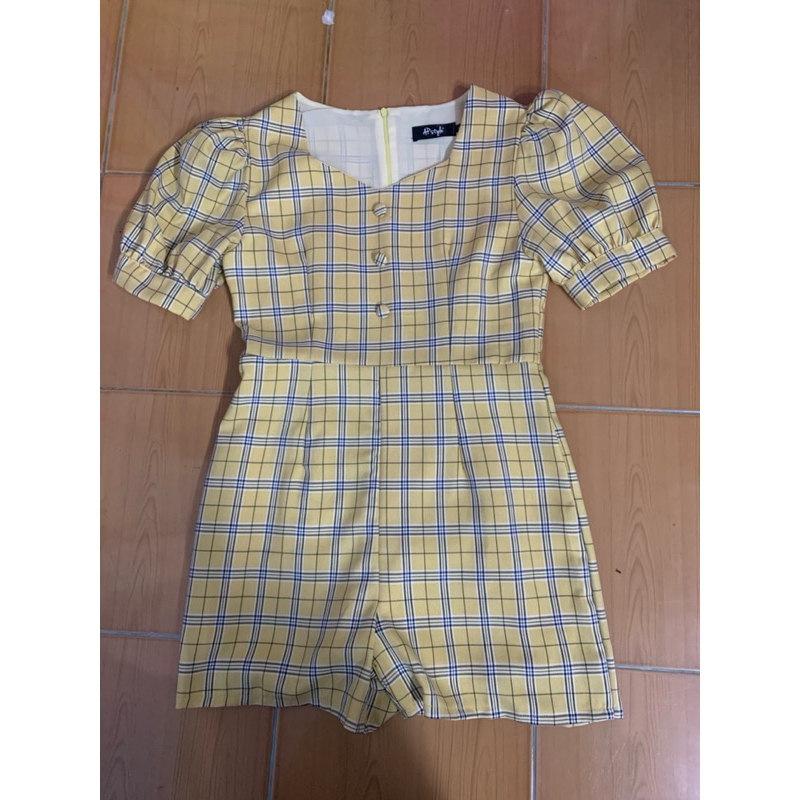 จั๊มสั้นงานป้ายAp style