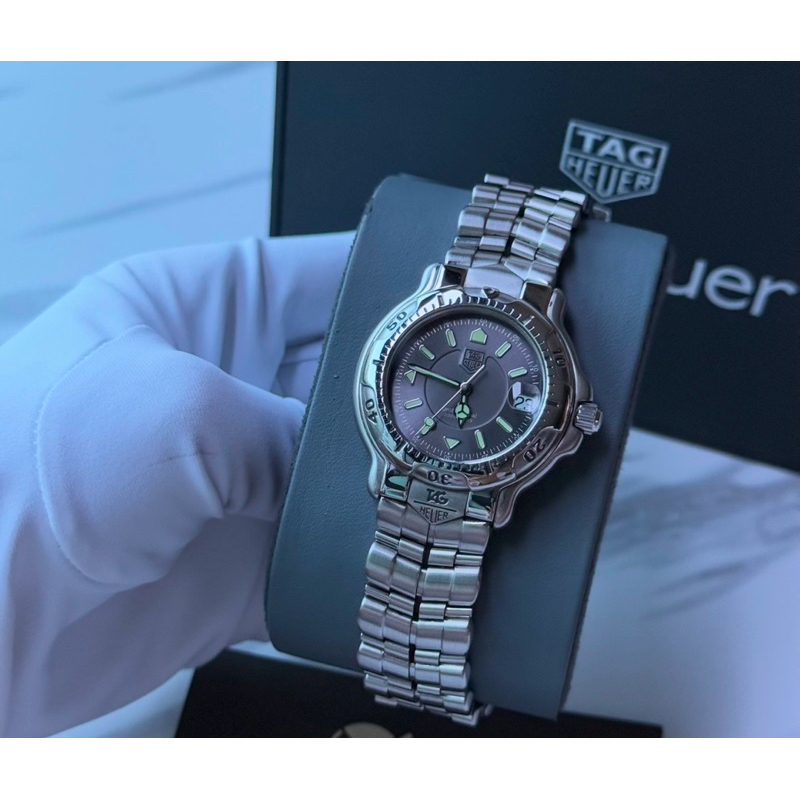 Tag Heuer S6000 Grey Dial Boy Size (* กระดูกงู รุ่น Top) **ไซส์กลางๆนะคะ