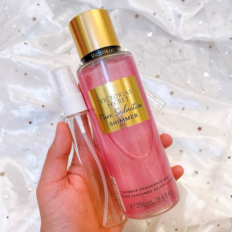 น้ำหอมแบ่งขายvictoria’s secret น้ำหอมแท้Victoria ‘s secret pure seduction shimmer สูตรผสมชิมเมอร์